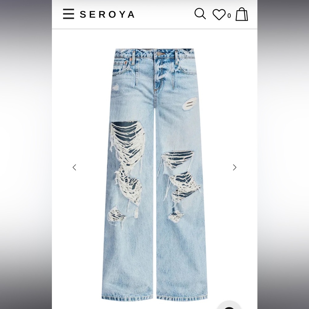 Seroya Fiona Jean - Destroyed - Size 28 - Brand New With Tags 🏷️ - Picture 3 of 12